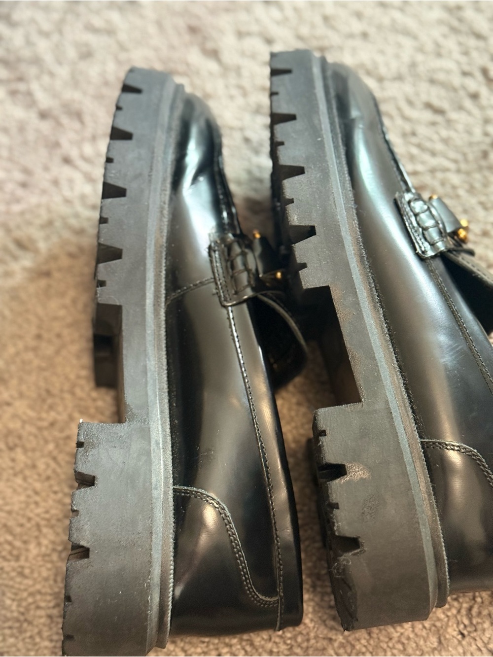 Massimo Dutti Loafers size 38 - Picture 4 of 6